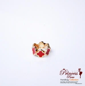 Designer Inspired Rounded Cross Shaped Stretch Ring